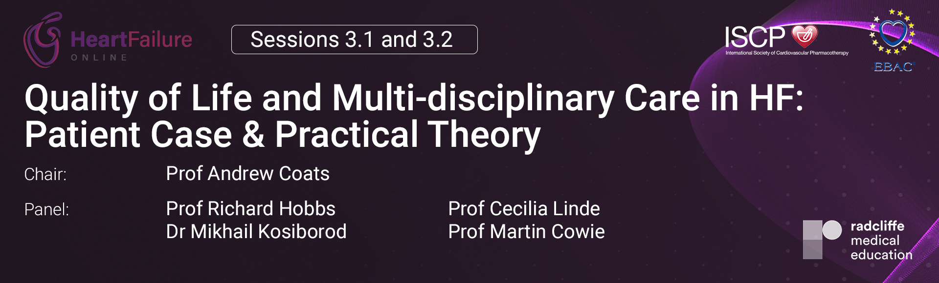 HFO 2022 - Session 3.1 & 3.2: Quality of Life and Multi-disciplinary Care in HF